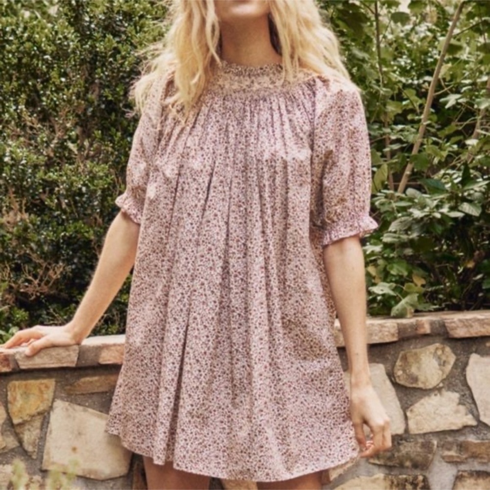 Doen Odessa Dress in Sienna Champignon Sz XS/X-Small - Picture 2 of 3